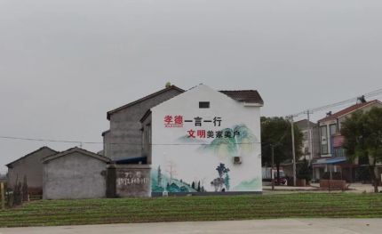 柳州新农村墙绘